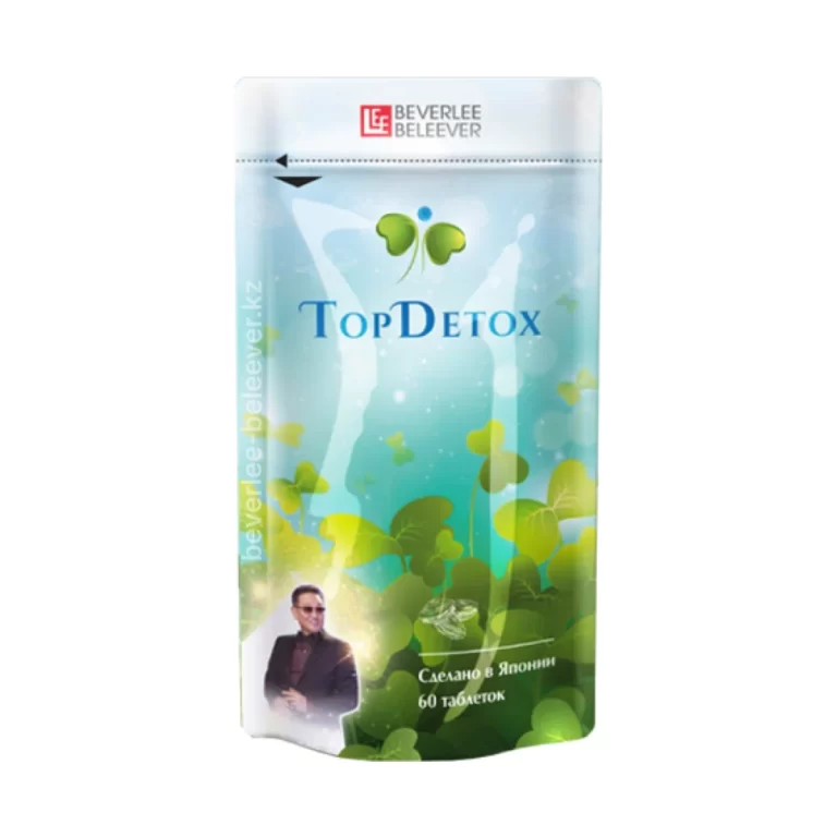 TopDetox BEVERLee - BELEEVER жапондық Shiseido Pharmaceutical компаниясының жаңа өнімі, денені тазарту үшін. Top Detox – токсиндерді жою және дене функцияларын қалпына келтіру. Сұлулық пен күш іштен!
